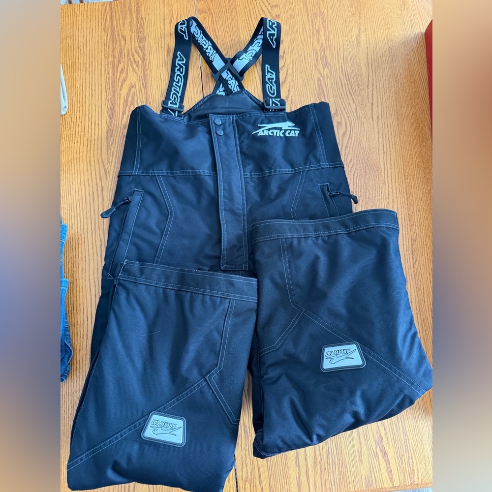 Arctic Cat Black Youth Snow Pants